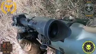 Zaporizhzhia - XX.11.2025. International Legion Fighter Uses A Carl Gustaf To Engage Russian Troops.