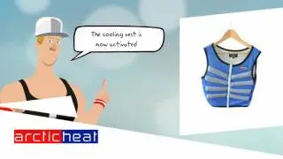 How to activate the Arctic Heat cooling vest