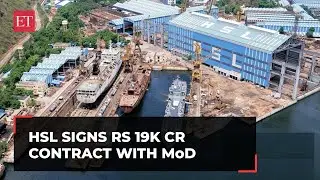 Defence Ministry inks Rs 19K cr contract with Hindustan Shipyard for 5 fleet support ships