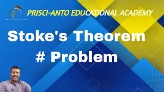 ##Stoke's Theorem##In Vector Integration#####Part-B### ##Example##Problem##1