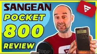 SANGEAN POCKET 800 - Radio AM/FM - REVIEW
