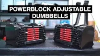 PowerBlock Adjustable Dumbbells &ndash; Space-Saving Home Gym Weights for Strength Training!