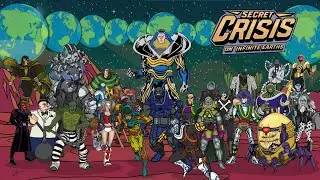SECRET CRISIS - New Amalgam Villains in Action!