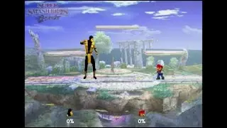 Scorpion in Super Smash Brothers Brawl