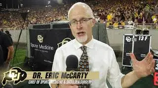 CU Buffs Sideline Medical Tent