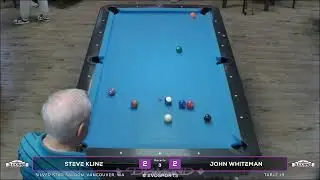 STEVE KLINE  vs JOHN WHITEMAN  - SILVER STAR SALOON - TABLE 19 | EvoSports