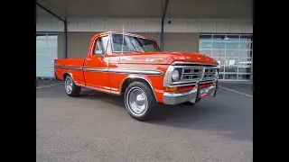 Calypso Coral Survivor 1972 Ford F100 Ranger pickup truck FOR SALE