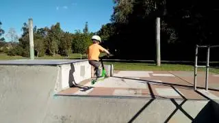 Hamish at Kuluin skate park