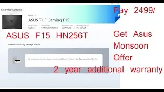 ASUS easy and low cost warranty extension #Warranty #Review #Friendlychat #Malayalam