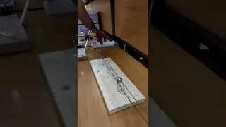 motion of iron ball on magnetic rails. #science #space #solarphysics #physics #keşfet #art