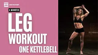 Leg Strength Ladder with One Kettlebell | Beginner Friendly KBStronger Workout