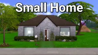 Small Home Build // Sims 4 Tiny Living Part 1/3