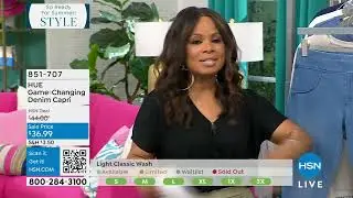HUE GameChanging Denim Capri