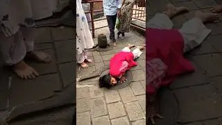 girl pulled out hidden Shivalingam 😱🙏 #shorts #short #trending #viralshorts #facts #reels