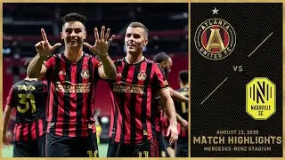 Highlights: Atlanta United vs Nashville SC | August 22, 2020