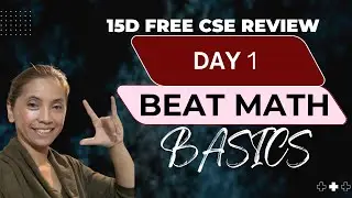 CSE FREE CSE REVIEW WITH COACH MENG:  BEAT MATH BASICS PART2