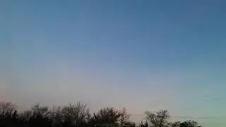 3/21/18 Pink clouds opposite of Sunrise
