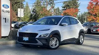Обзор Hyundai Kona Essential 2023 года с подогревом передних сидений и выбором режимов вождения |...