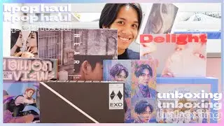 KPOP HAUL & UNBOXING I EXO, GOT7 JINYOUNG, HWASA & MORE
