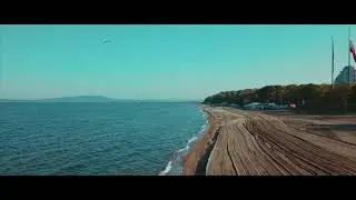 Casual Fly over Burgas Beach