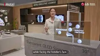 LG Transparent Display Signage