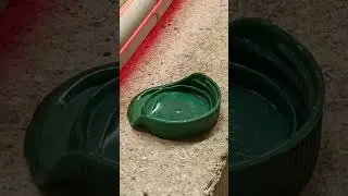 ☀️#infrared #melting #plastic #heater #satisfying  #physics #science #diy #fyp #oddlysatisfying