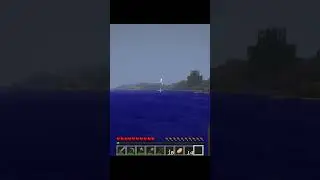 Возможно, я видел белого Эндермена в Minecraft! #minecraft