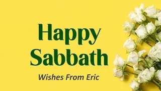 Happy Sabbath Wishes From Eric:  The True Sacrifice