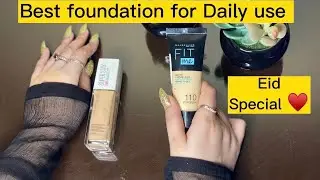 Maybeline FIT me VS Maybeline Superstay Foundation #maybelline #foryou #viralvideo #trending