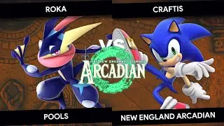 New England Arcadian - Roka (Greninja) vs. Craftis (Sonic) - Pools