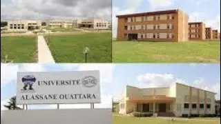 Découvrez le campus 2 de l'université Alassane Ouattara de Bouaké, côte d'ivoire 🇨🇮