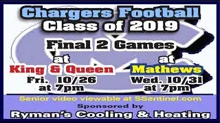 MHS Chargers Football - Class of 2019