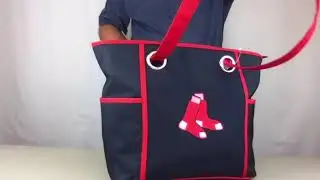 Boston Red Sox Deluxe Tote Bag by Charm14