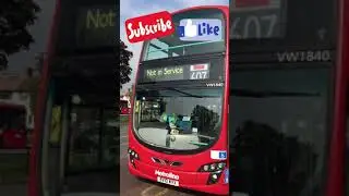 Blind Change | Metroline West VW1840 (BV10WVX) | Route 207