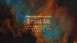 Abundance Flows to Me Easily (Subliminal Sound)
