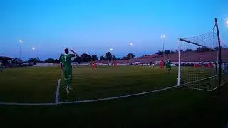Eliot Putman scores the only goal of the game v Loughborough Dynamo 21 08 18