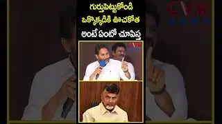 గుర్తుపెట్టుకోండి ఒక్కొక్కడికి ఊచకోత అంటే ఏంటో చూపిస్త | YS Jgana Comments On TDP | CVR News
