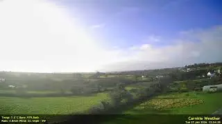 Carnkie Weather Timelapse - 27th January 2026