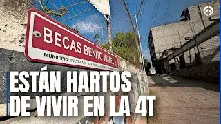 Vecinos protestan contra colonia 4T y quitan nombres a calles