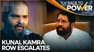 Kunal Kamra Row: Shiv Sena Workers Vandalise Kamra's Comedy Venue | Race To Power