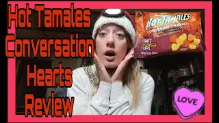 Hot Tamales Conversation Hearts Candy Review| Valentine's Day Candy |Candy Review #candy