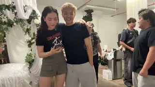 Jason Pulls Up On Sakura!
