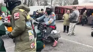 The Original Egg Run . Leigh Miners . 9th March 2024 .
