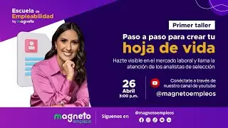 Taller - Paso a paso para crear tu hoja de vida