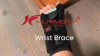 Hurmoya Wrist Brace with Thumb Spica Splint &ndash; Support for Carpal Tunnel, De Quervain's, Tendonitis
