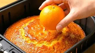 This Air Fryer Orange Cake Has Gone Viral and It's So Good! Simple & Delicious!