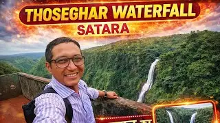 Thoseghar waterfall-best tourist places in Monsoon-Satara (Maharashtra)