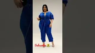 Glamorous 💋💖 models lifestyle curvy woman👩 in Denim Dream style. plus size women beauty fashion.