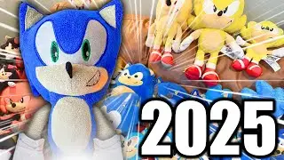 Sonic Plush Collection 2025! - Super Sonic Dasher