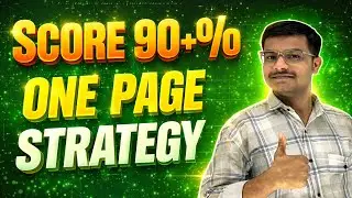 One Page Strategy For HSC Board Exam | How To Do Revision | How To Score 90+% in HSC Board #hscboard